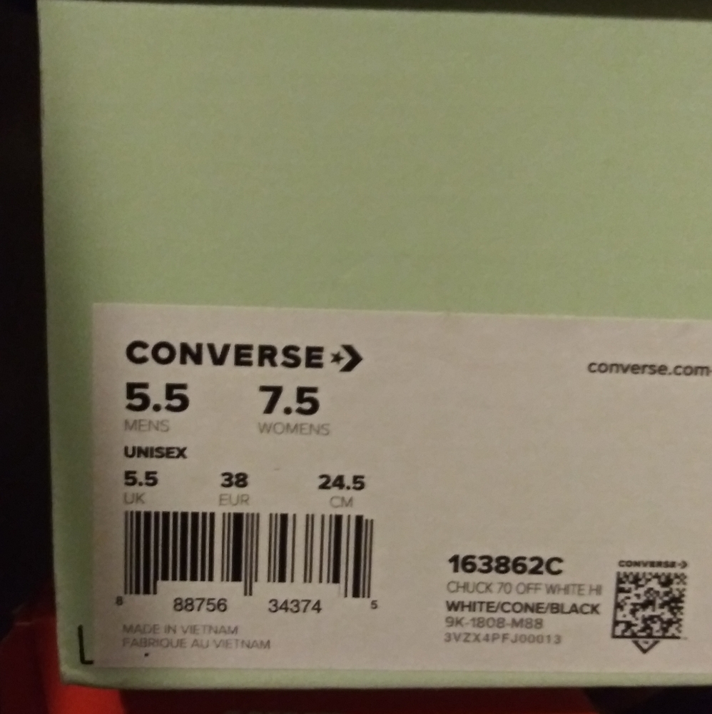 Converse X Off White Sneakers - Picture 4 of 4